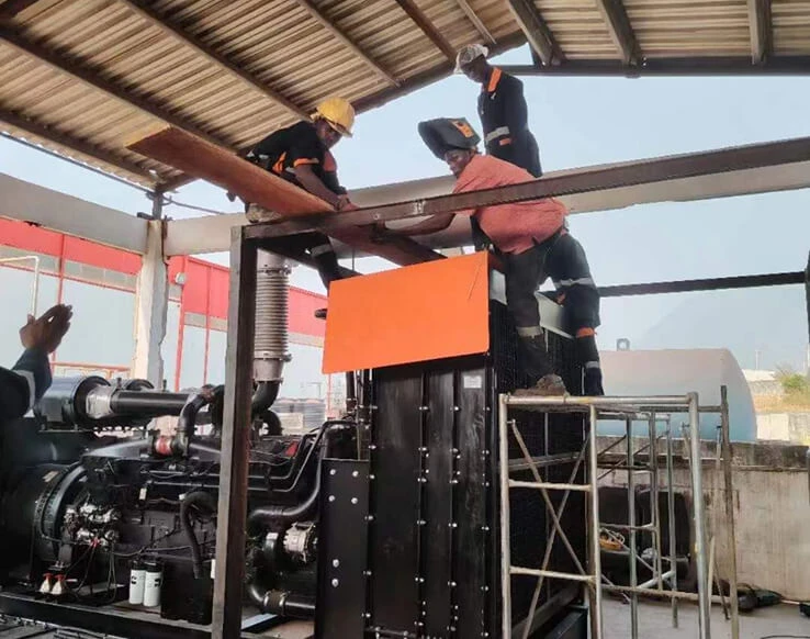 Instalaci&oacute;n de generadores de la serie Cummins