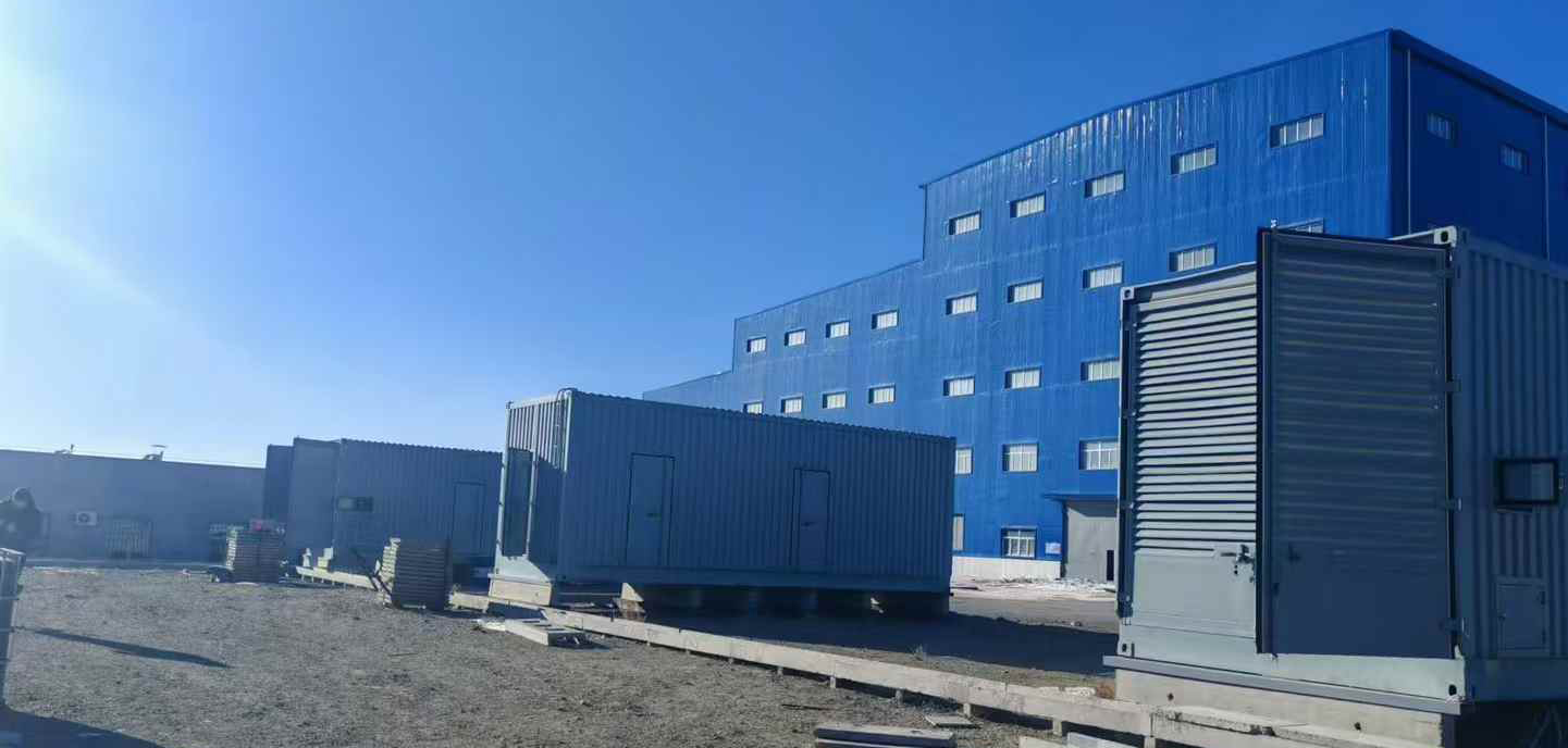 Los generadores en contenedores de AOTEMU salen de la línea en lotes