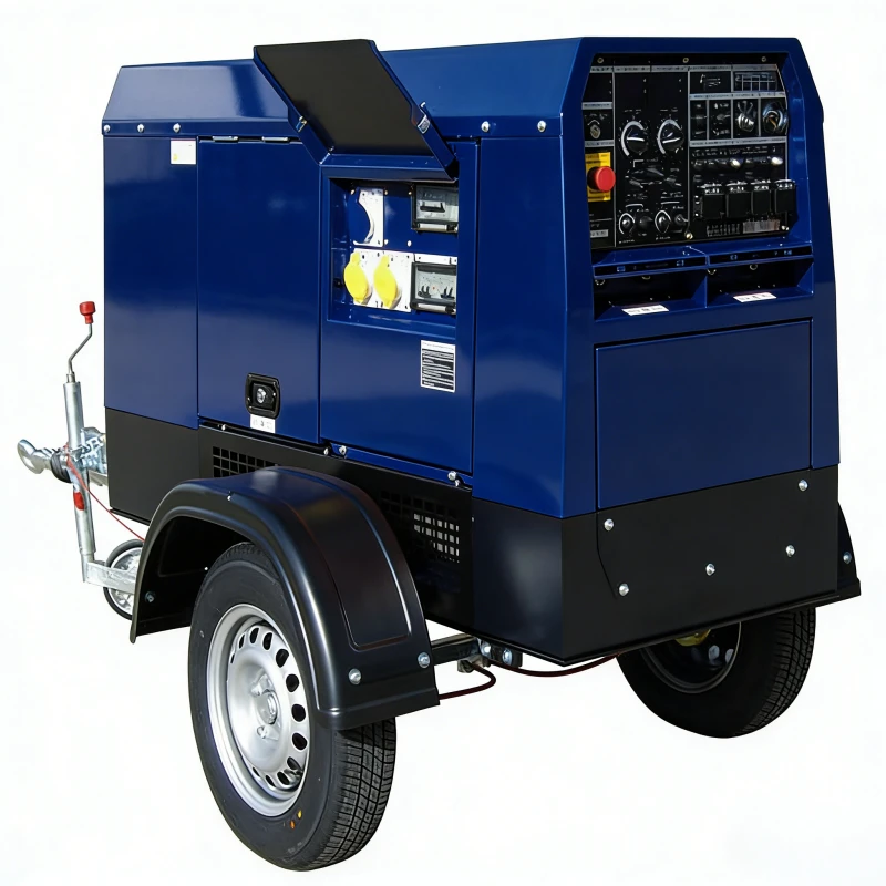M&aacute;quina de soldar di&eacute;sel 400A de 20KW