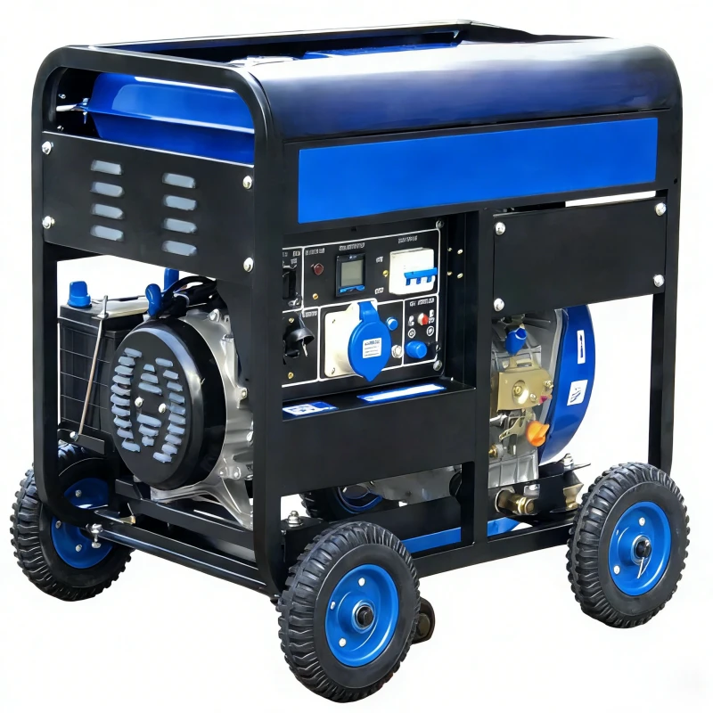 Generador di&eacute;sel abierto de tipo 5KW 6KW 6KVA