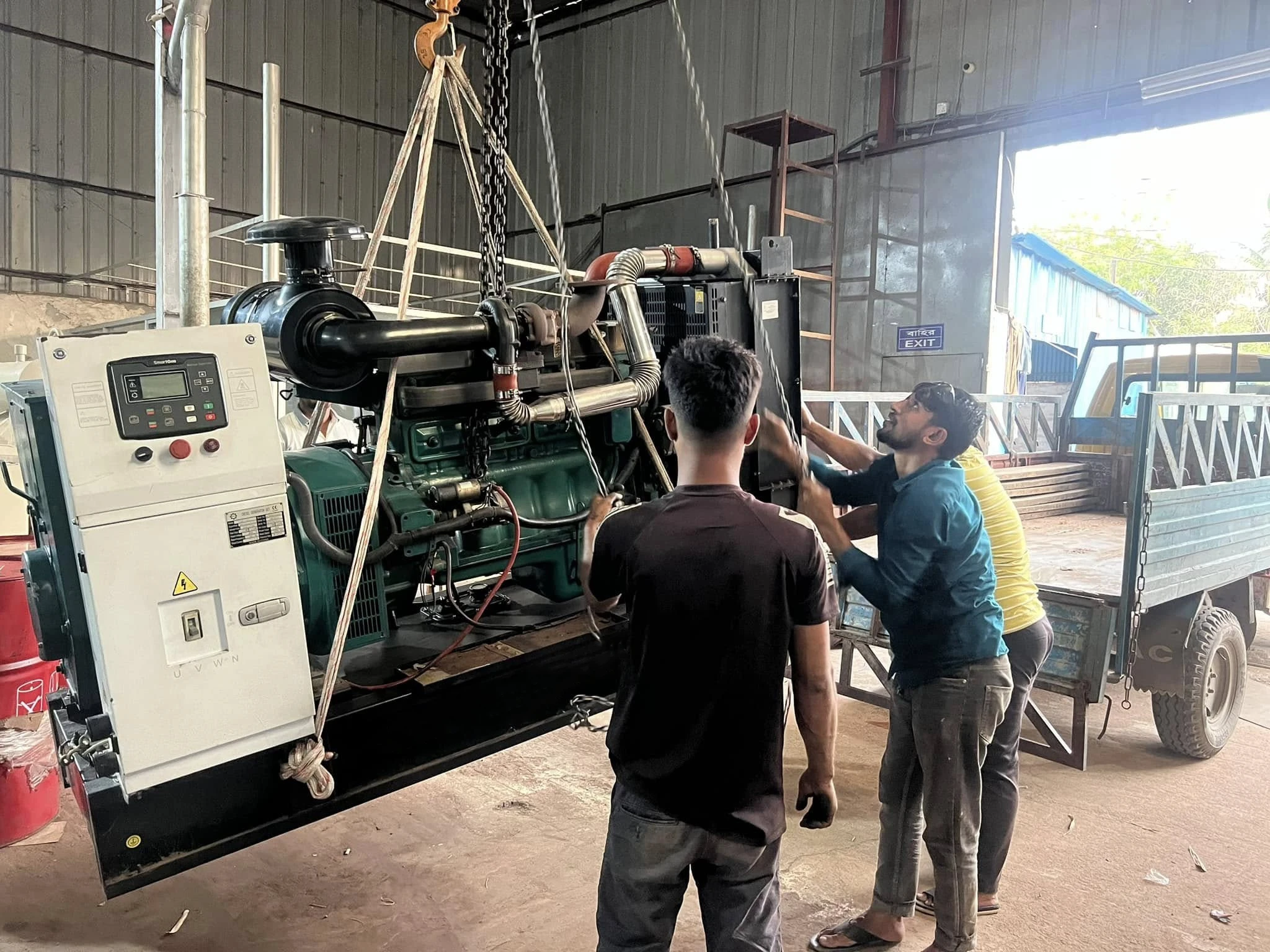 Generador di&eacute;sel abierto de 100KW &ndash; Listo para Arabia