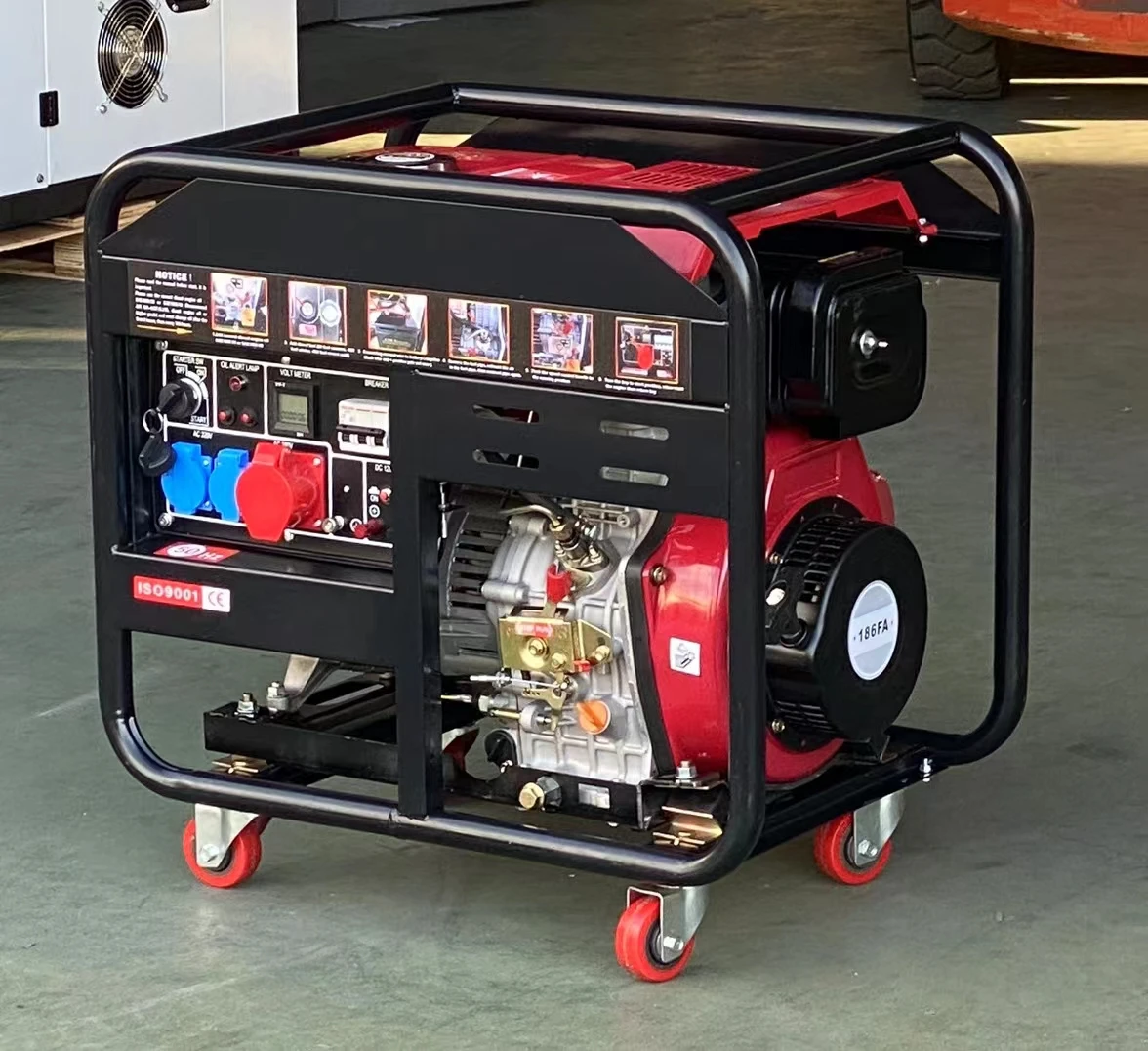 Personalizaci&oacute;n OEM para generadores di&eacute;sel de estructura abierta de 5 kW y 6 kW
